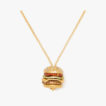 Fast Food Burger Pendant