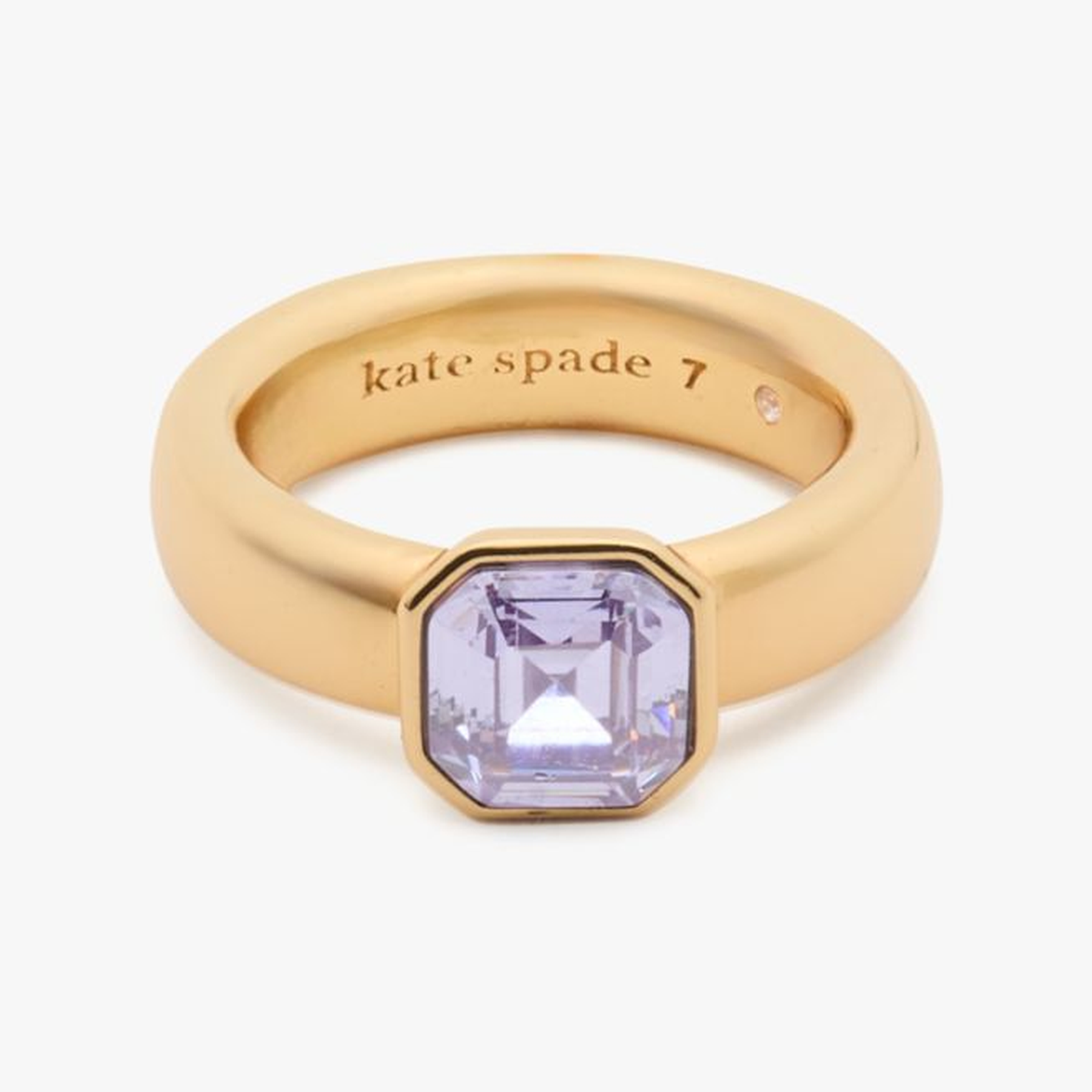 Keep Sparkling Asscher Ring