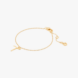 Initial Script Bracelet