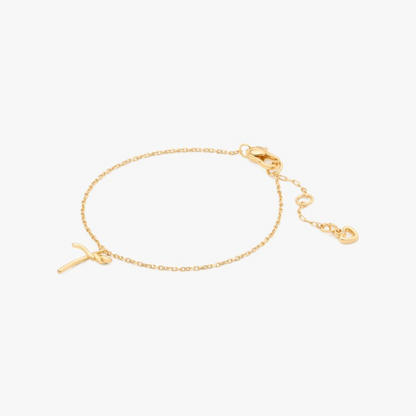 Initial Script Bracelet