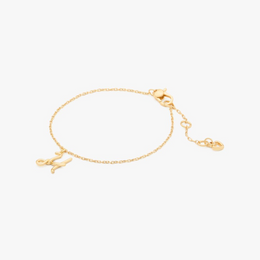 Initial Script Bracelet