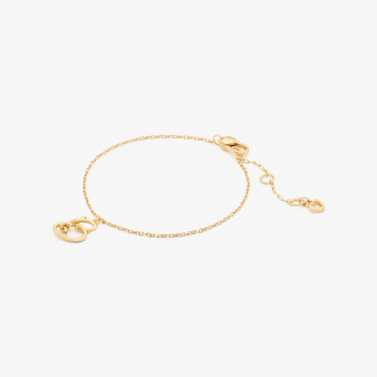 Initial Script Bracelet