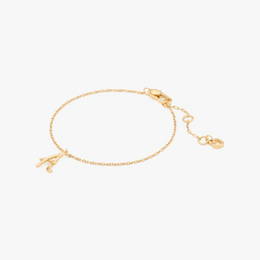 Initial Script Bracelet