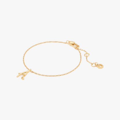 Initial Script Bracelet