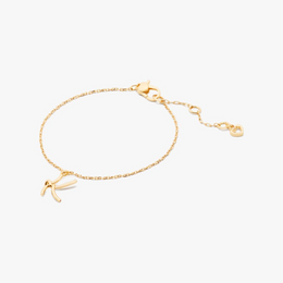 Initial Script Bracelet