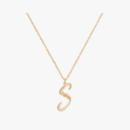 Initial Script S Pendant