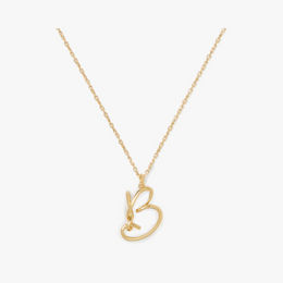 Initial Script B Pendant