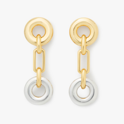 Interlock Linear Earrings