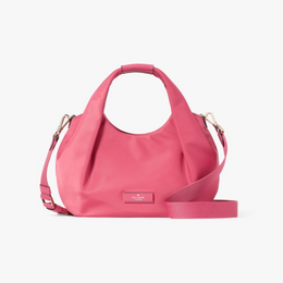 Carter Nylon Small Pleated Crossbody
