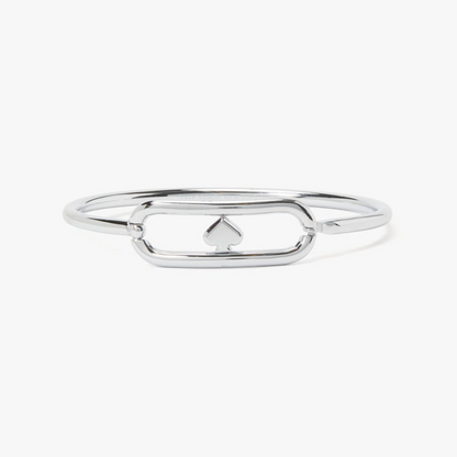 Cut To The Chase Oval Spade Bangle