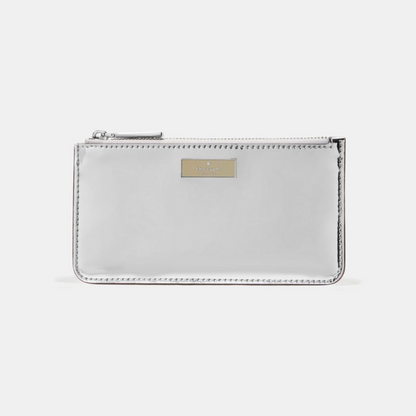 Bridget Mirror Metallic Large Slim Card Holder