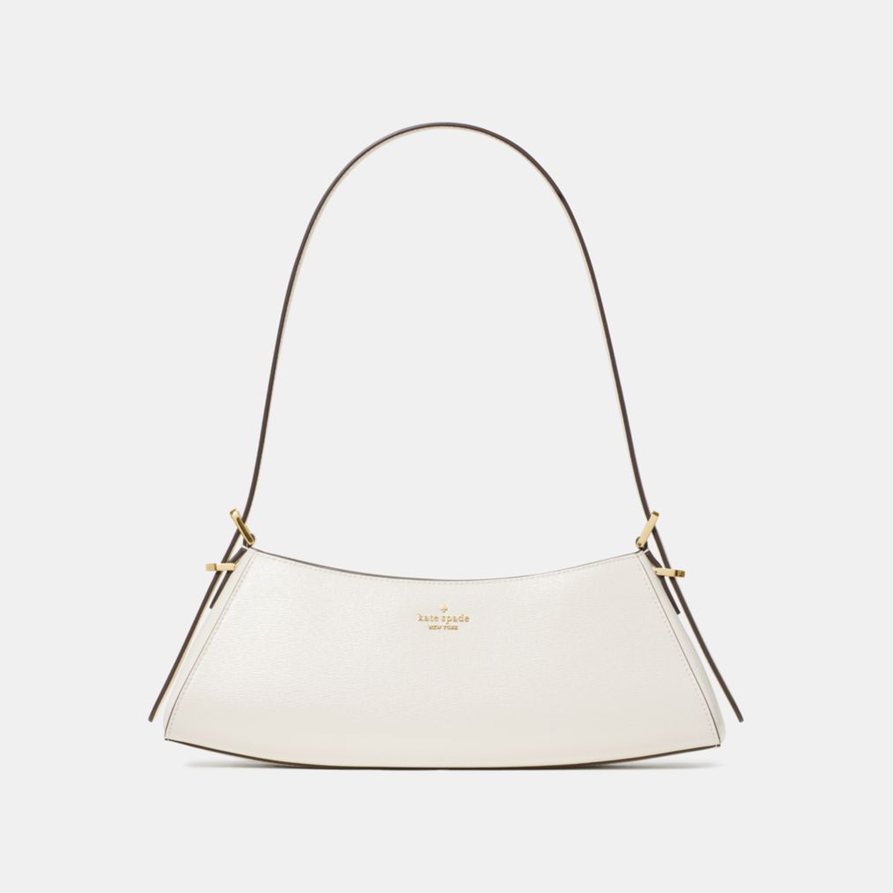Frankie Textured Patent Leather Small East West Shoulder