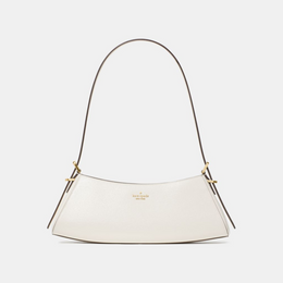 Frankie Textured Patent Leather Small East West Shoulder