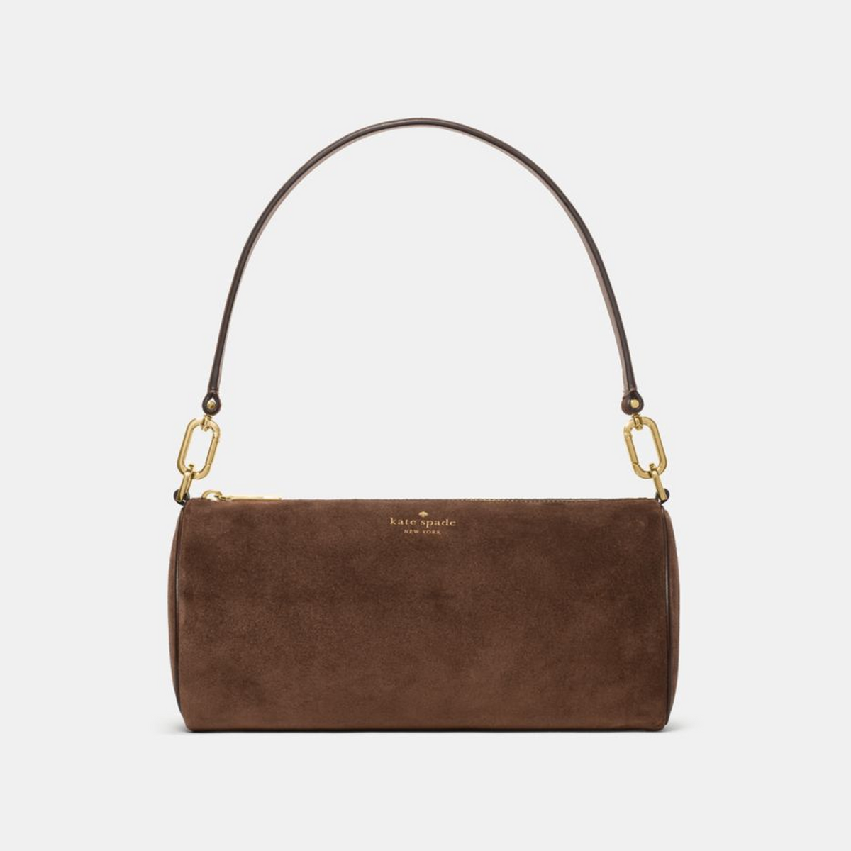 Roulette Suede Medium Shoulder Bag