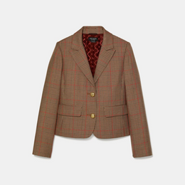 Plaid School Girl Blazer