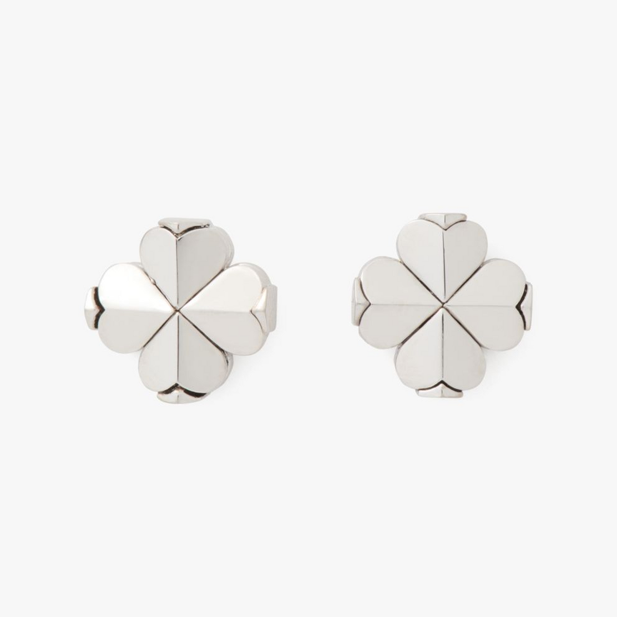 Spade Flower Studs