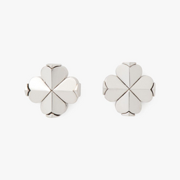 Spade Flower Studs