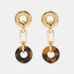 Interlock Linear Earrings