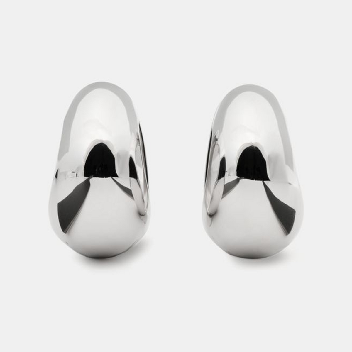 Sculpted Spade Statement Huggies