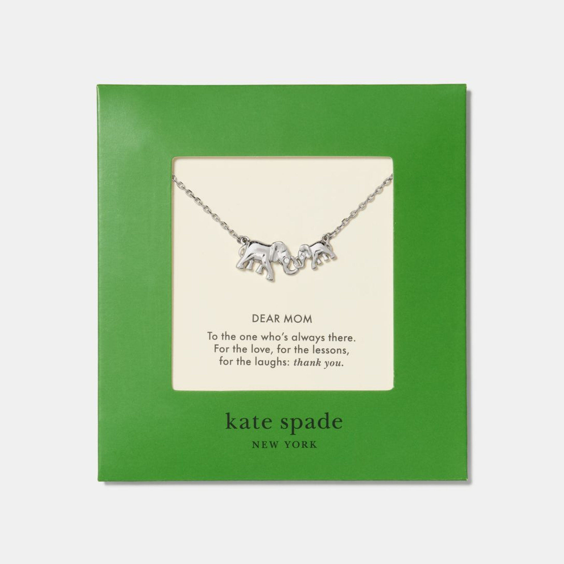 Dear Mom Carded Pendant