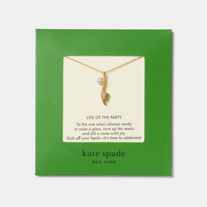 Life Of The Party Carded Pendant