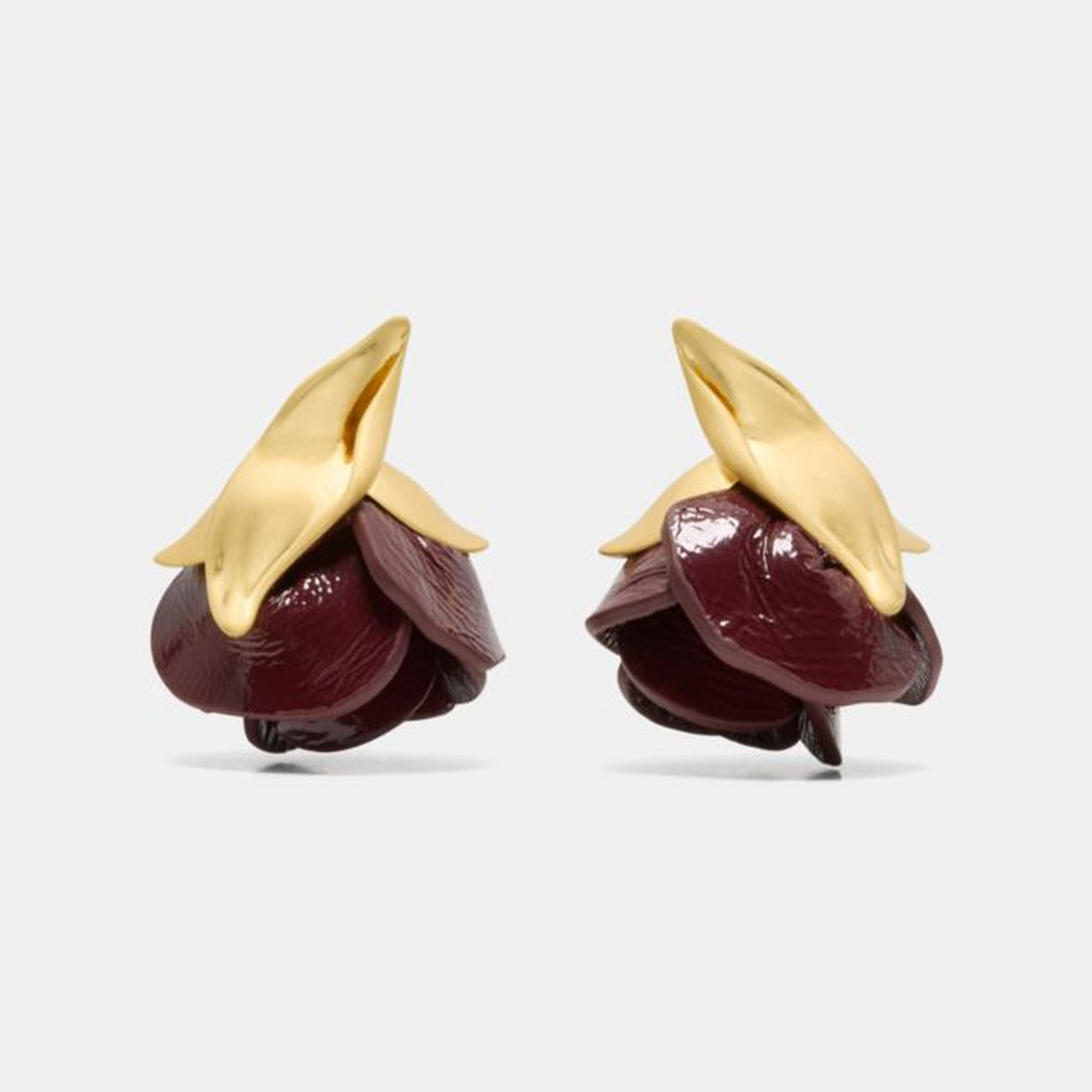 Rose Buds Drop Earrings