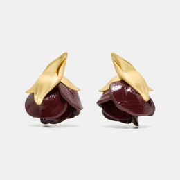 Rose Buds Drop Earrings