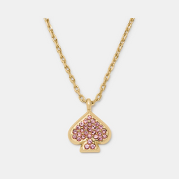 Everyday Spade Pave Mini Pendant