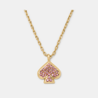 Everyday Spade Pave Mini Pendant