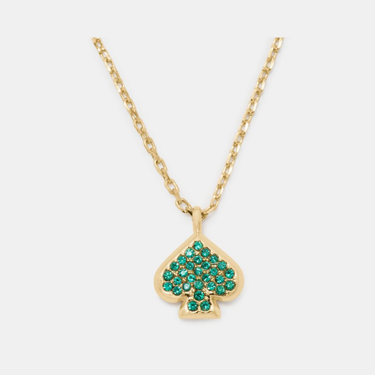Everyday Spade Pave Mini Pendant