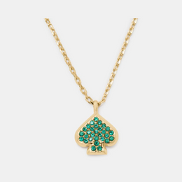 Everyday Spade Pave Mini Pendant
