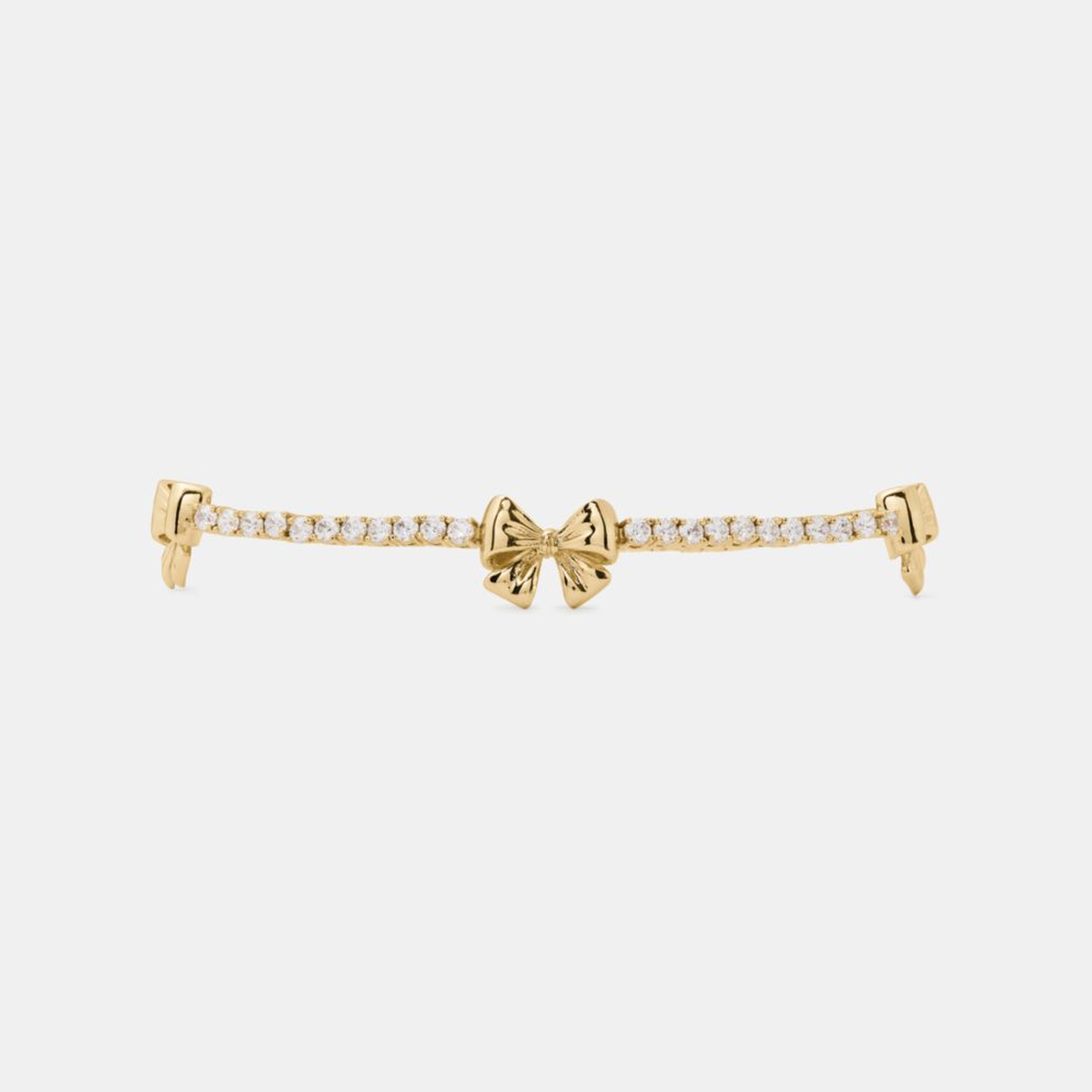 Bling And Bows Bow Tennis Bracelet