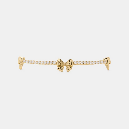 Bling And Bows Bow Tennis Bracelet