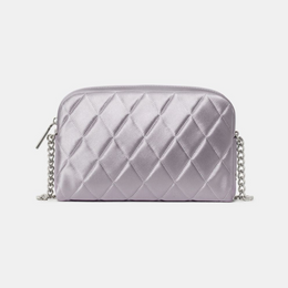 Carey Quilted Satin Mini Camera Bag
