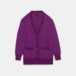 Fuzzy Oversized Cardigan