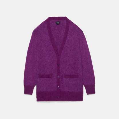 Fuzzy Oversized Cardigan