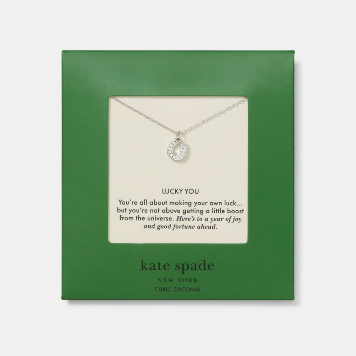 Lucky You Carded Pendant