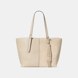 454 Suede Fringe Tote Bag
