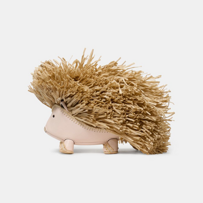 Critters Raffia Stevie Hedgehog Mini Bag