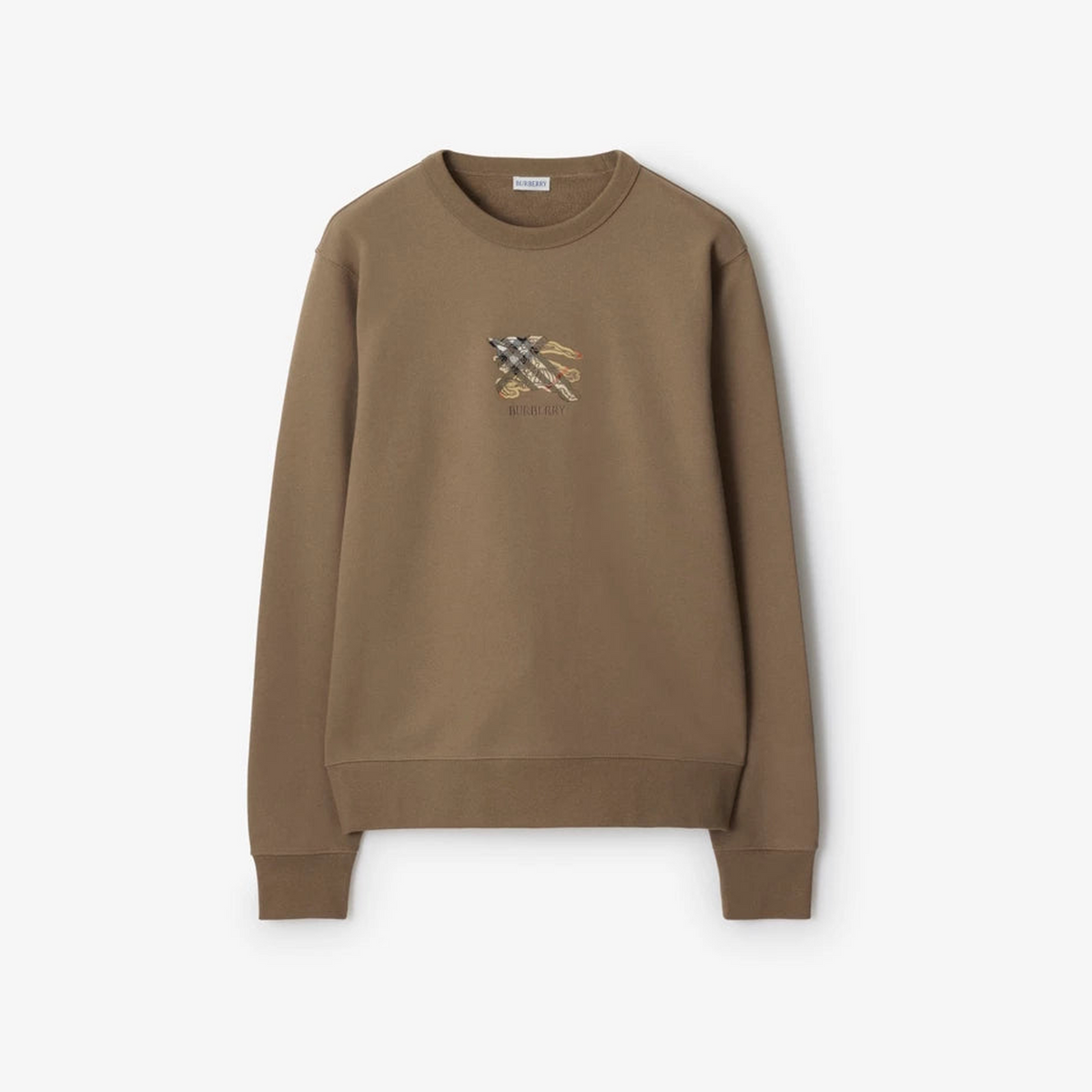 Knight Check Cotton Sweatshirt