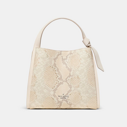 Knott Snake Embossed Carryall Bag