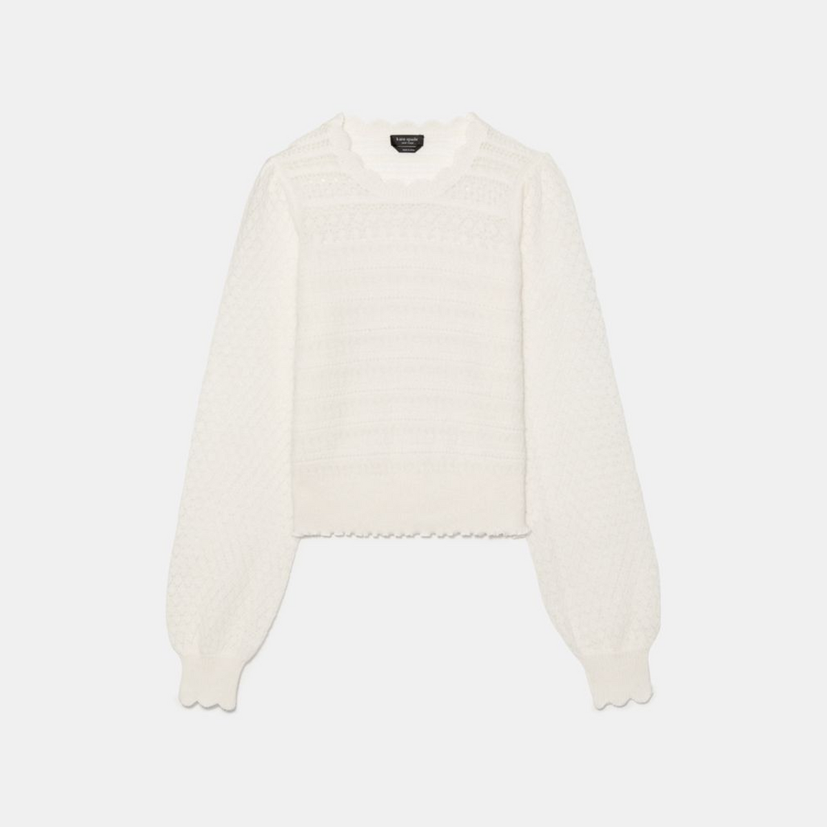 Pointelle Sweater