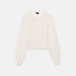 Pointelle Sweater