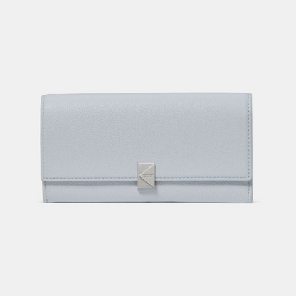 Deco Snake Embossed Large Flap Wallet