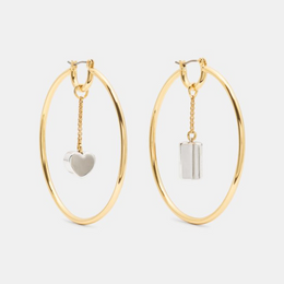 Geo Pop Round Hoops