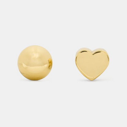 Geo Pop Front Back Studs