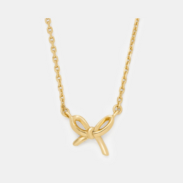 Girlie Pearlie Mini Bow Pendant