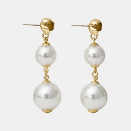 Golden Bloom Linear Earrings