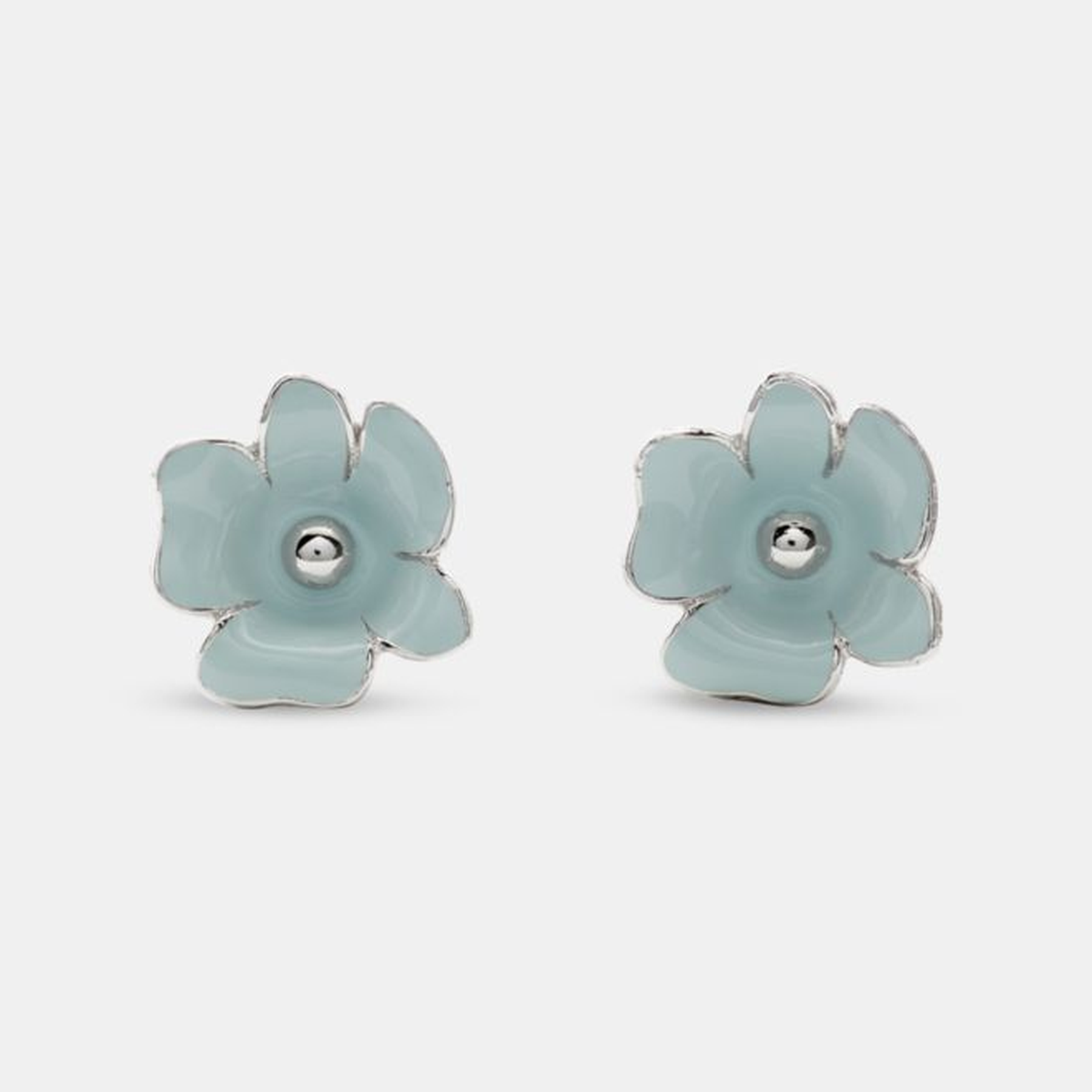 Golden Bloom Flower Studs