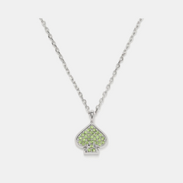 Everyday Spade Pave Mini Pendant